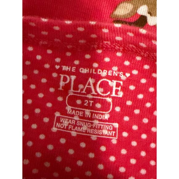 The Children's Place Baby 2T Reindeer Print Long Sleeve Stretchie One Piece - Picture 14 of 14